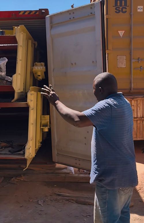 Criba vibratoria para miner&iacute;a y agregados a Zimbabue