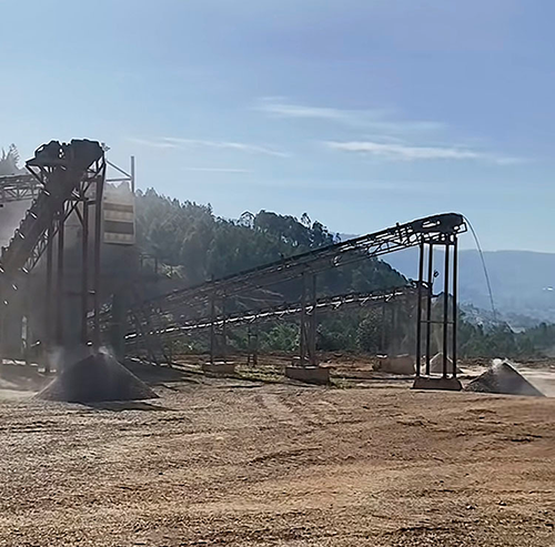 Planta de trituraci&oacute;n de agregados en Ruanda