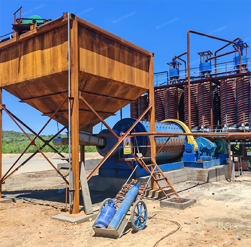 Planta de procesamiento de mineral de cromita en Zimbabue