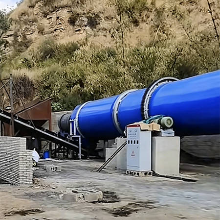 Secadora rotativa de carb&oacute;n