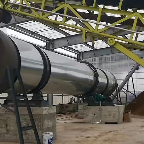 Secadora rotativa de fertilizante org&aacute;nico certificada CE para Polonia