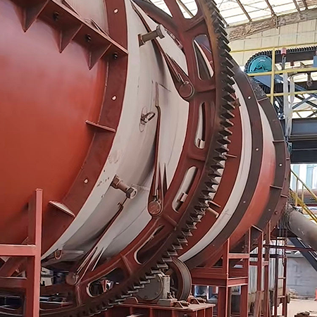 Secadora rotativa para mineral de n&iacute;quel later&iacute;tico en Indonesia