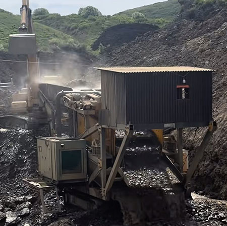 Planta de lavado de oro en funcionamiento en Kazajist&aacute;n